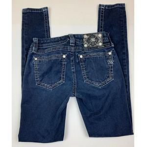 Miss Me Mid Rise Skinny Jeans 25